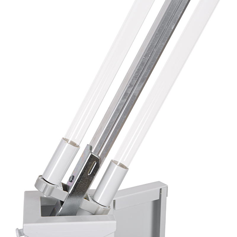 Chariot stérilisateur à lampe UV à double tube Chariot stérilisateur à lampe UV à double tube