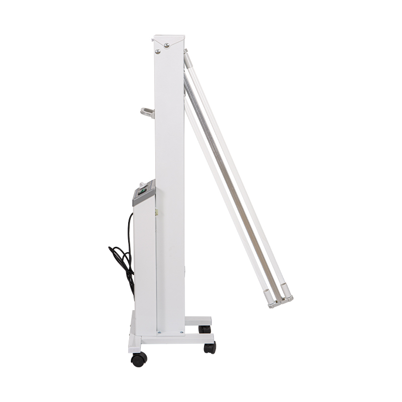 Chariot stérilisateur à lampe UV à double tube Chariot stérilisateur à lampe UV à double tube