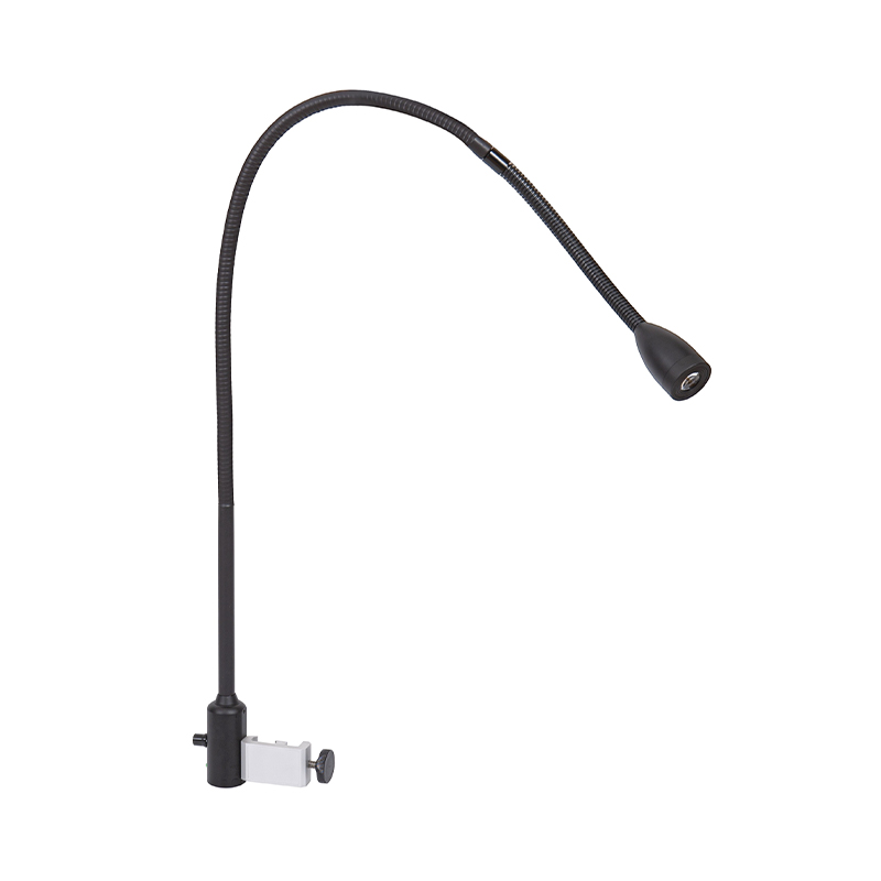 Lampe d'examen à col de cygne pour lit d'hôpital à clipser, LED 5W Lampe d'examen à col de cygne pour lit d'hôpital à clipser, LED 5W