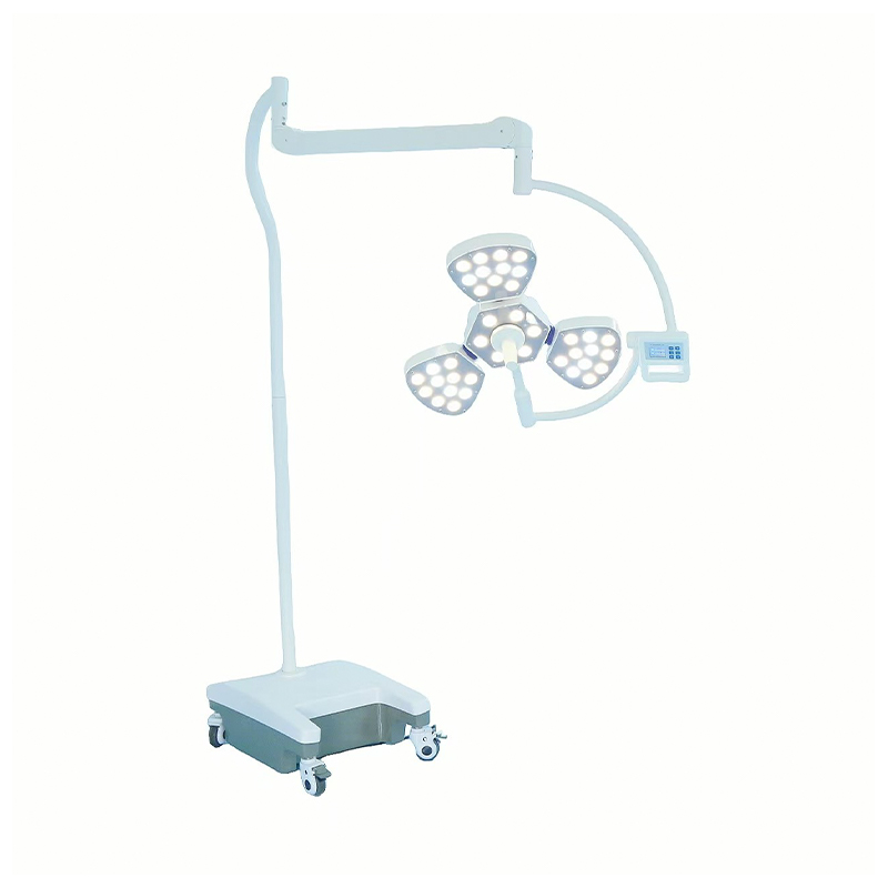 Lumière chirurgicale debout sans ombre à LED Mobile Petal 3