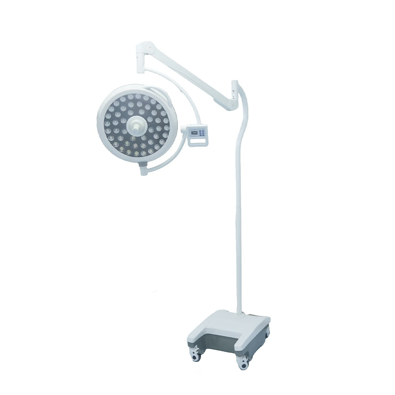 Lampe chirurgicale sans ombre menée mobile 48W avec roulettes