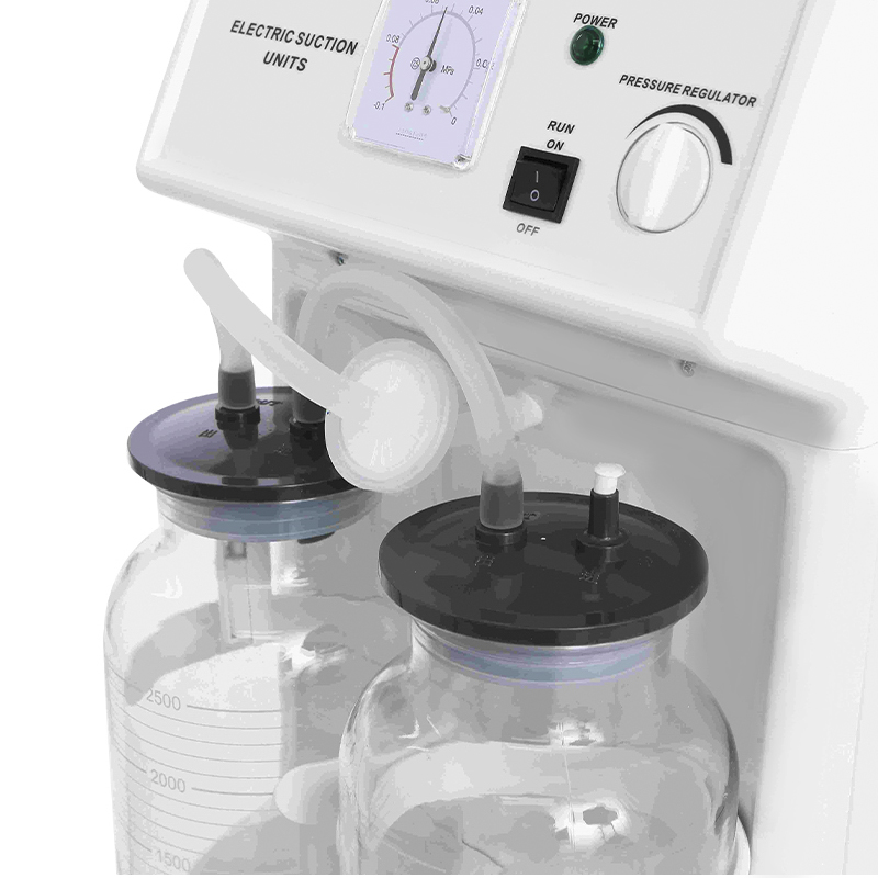 Dispositif d'aspiration électrique à double bouteille Dispositif d'aspiration électrique à double bouteille